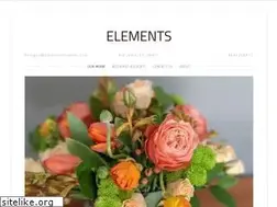 Sites similar to elementsflowers.com
