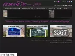 Sites similar to elementsinc.net