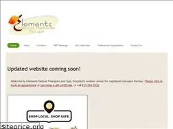 Sites similar to elementsnaturaltherapies.com