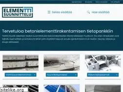 Sites similar to elementtisuunnittelu.fi