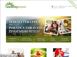Sites similar to elementyzdravia.sk
