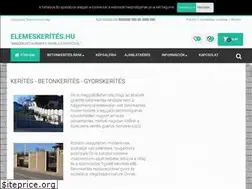 Sites similar to elemeskerites.hu