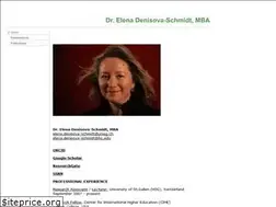 Sites similar to elena-denisova-schmidt.de