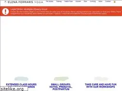 Sites similar to elenaferrarisyoga.com
