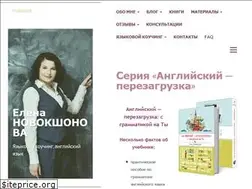 Sites similar to elenanovokshonova.ru