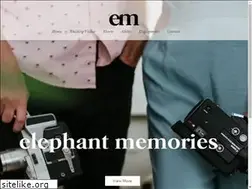 Sites similar to elephant-memories.com