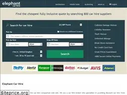 Sites similar to elephantcarhire.co.uk