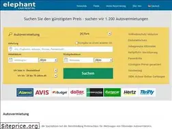 Sites similar to elephantcarrental.de