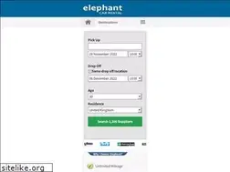 Sites similar to elephantcarrental.net
