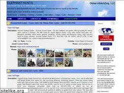 Sites similar to elephanthunts.com