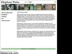 Sites similar to elephantpaths.net