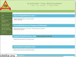 Sites similar to elephantthais.com