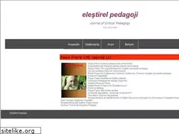 Sites similar to elestirelpedagoji.com