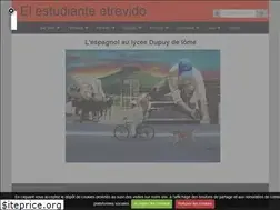 Sites similar to elestudianteatrevido.com