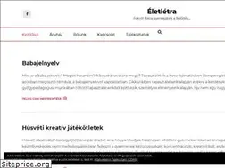 Sites similar to eletletra.hu