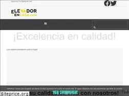 Sites similar to elevadorencasa.com