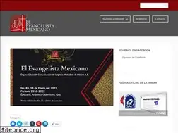 Sites similar to elevangelistamexicano.org