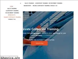 Sites similar to elevatecorporatetraining.com.au