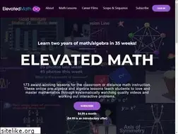 Sites similar to elevatedmath.com
