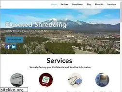 Sites similar to elevatedshredding.com