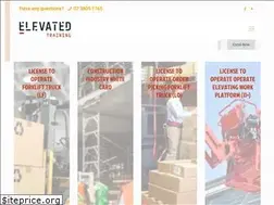 Sites similar to elevatedtraining.com.au