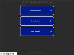 Sites similar to elevatehealthstudio.com