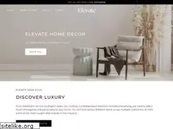 Sites similar to elevatehomedecor.com