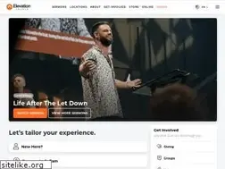 Sites similar to elevationchurch.org