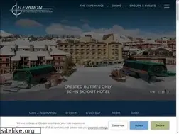 Sites similar to elevationresort.com