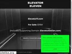 Sites similar to elevatoreleven.com