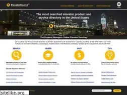 Sites similar to elevatorsource.com