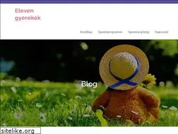 Sites similar to elevengyerekek.hu