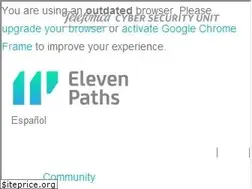 Sites similar to elevenpaths.com