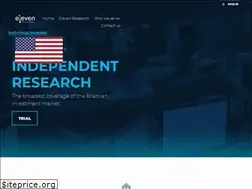 Sites similar to elevenresearch.com