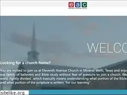 Sites similar to eleventhavenuechurch.com