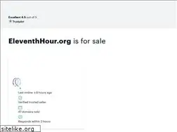 Sites similar to eleventhhour.org