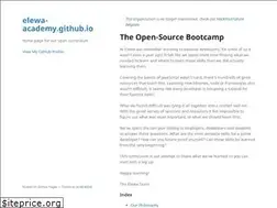 Sites similar to elewa-academy.github.io