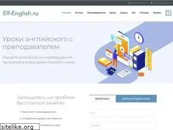 Sites similar to elf-english.ru