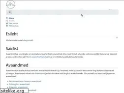 Sites similar to elfafoorum.ee