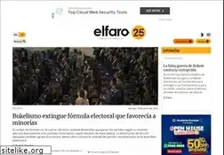 Sites similar to elfaro.net