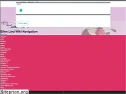 Sites similar to elfen-lied.wikia.com
