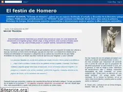 Sites similar to elfestindehomero.blogspot.com