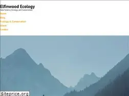 Sites similar to elfinwoodecology.org