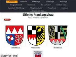 Sites similar to elfleins-frankenschau.de