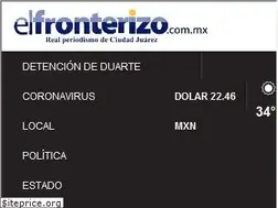 Sites similar to elfronterizo.com.mx
