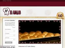 Sites similar to elgallobakery.com