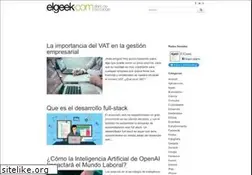 Sites similar to elgeek.com