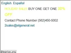 Sites similar to elgeneralboots.com