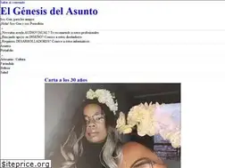 Sites similar to elgenesisdelasunto.wordpress.com