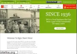 Sites similar to elginsheetmetalco.com